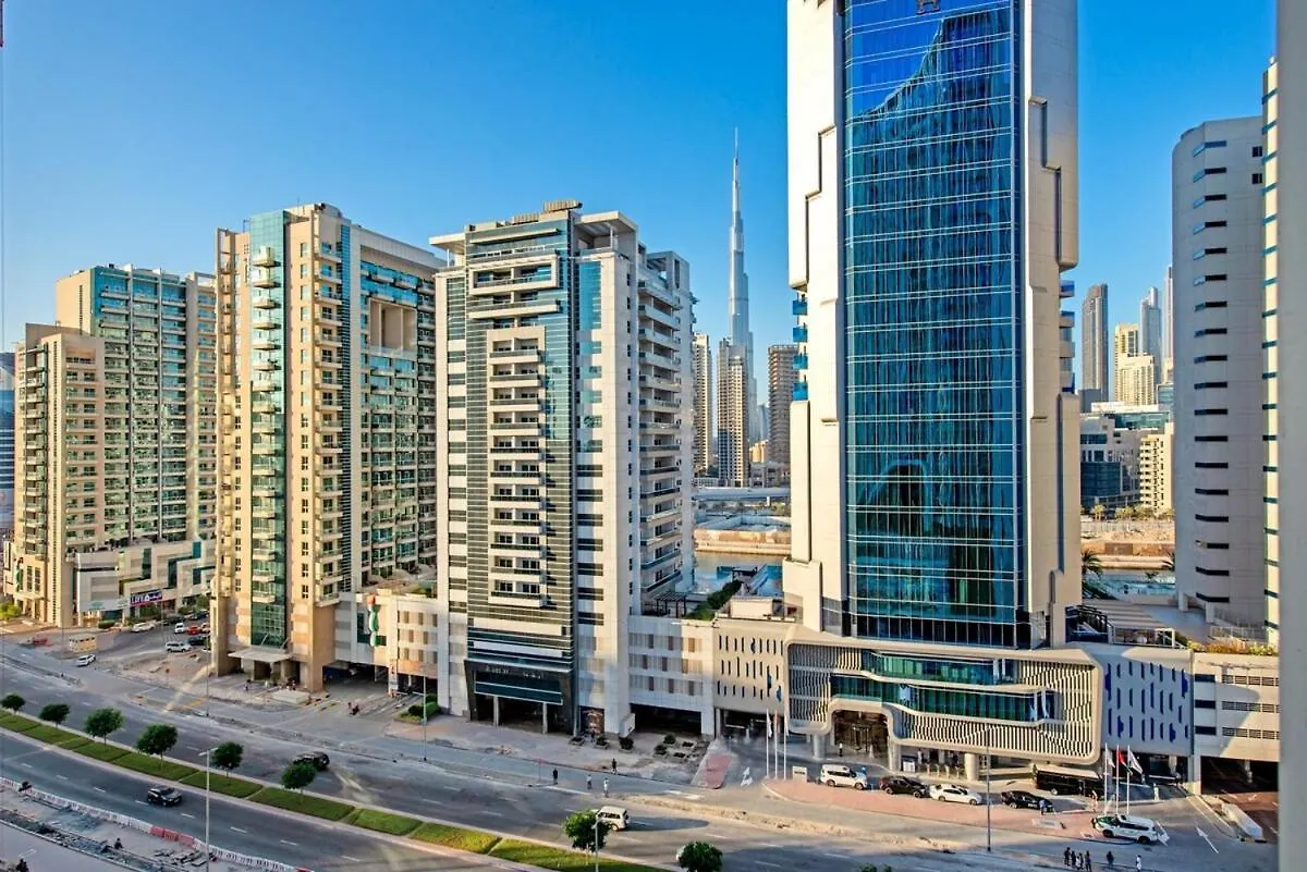 דובאי Awesome Studio Apartment With Burj Khalifa View At Business Bay
