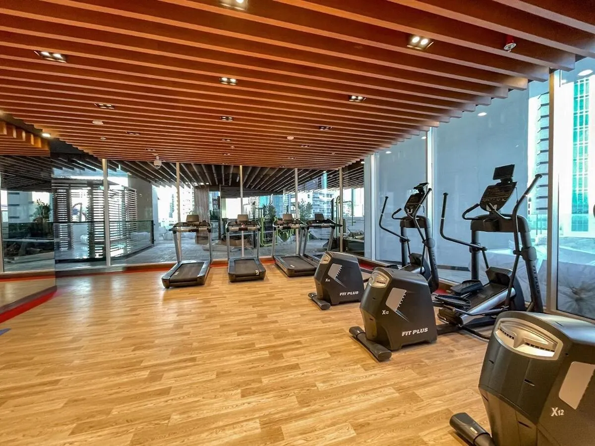 דובאי Awesome Studio Apartment With Burj Khalifa View At Business Bay