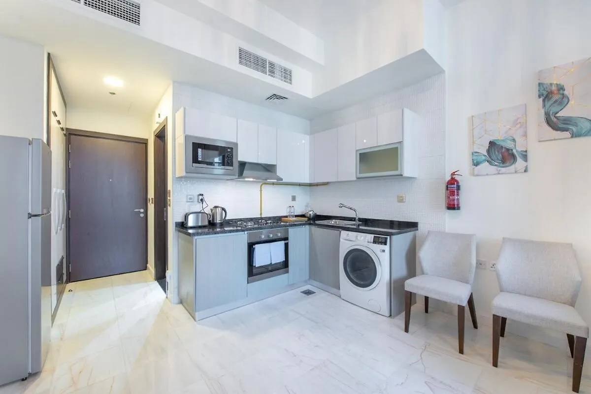 דובאי Awesome Studio Apartment With Burj Khalifa View At Business Bay